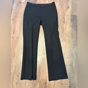 Amanda+chelsea dressy trouser size 8 inseam 32 front rise 10 1/2 sutle pinstripe